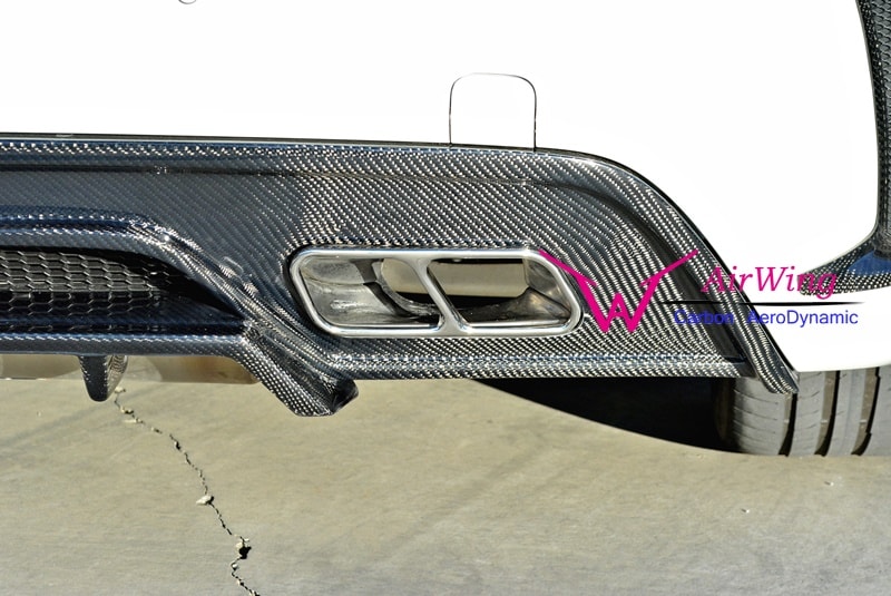 W176 A250 RevoZport rear diffuser exhaust tip 03